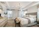 Serene main bedroom boasting a king-size bed and soft color tones at 4003 Bourne Ct # Lot 41, Charlotte, NC 28262