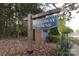 Galloway Towns community entrance sign at 4007 Bourne Ct, Charlotte, NC 28262