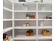 Spacious walk-in pantry with ample shelving for storage at 504 Mcalway Rd, Charlotte, NC 28211