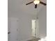 Spacious bedroom with ceiling fan and hardwood floors at 102 Hardin St # 2, Chester, SC 29706