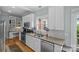 Modern kitchen with white cabinetry and granite countertops at 2016 Winter St, Charlotte, NC 28205