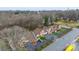 Aerial view of townhouses with ample parking and tree-lined streets at 204 W 18Th St, Newton, NC 28658