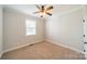 Bright bedroom with neutral wall colors and carpet flooring at 1739 Craven Hill Dr, Rock Hill, SC 29730