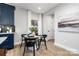 Kitchen with a breakfast nook and modern finishes at 310 Town St, Landis, NC 28088