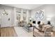 Living Room with hardwood floors and neutral decor at 310 Town St, Landis, NC 28088