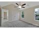 Spacious bedroom with double doors, leading to another room at 808 Plateau Ct, Rock Hill, SC 29730