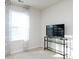 Bedroom featuring a TV on stand and window with curtains at 15533 Capps Rd, Charlotte, NC 28278