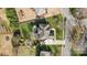 Aerial view of a house and its landscaped yard at 4263 Belle Meade Cir, Belmont, NC 28012