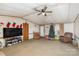 Living room with TV and comfortable seating area at 4905 Beaver Creek Rd, Heath Springs, SC 29058