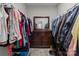 Large walk-in closet with double hanging rods and dresser at 170 Stillwater Rd, Richfield, NC 28137