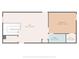 Floor plan of the upper loft level of the home at 3267 Hillside Roll Rd, Fort Mill, SC 29715