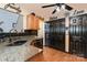 Modern kitchen features granite countertops and stainless steel appliances at 4042 Cindy Woods Ln, Charlotte, NC 28216