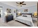 Large main bedroom with king-size bed and dresser, featuring a tranquil atmosphere at 8450 Renee Ford Rd, Stanfield, NC 28163