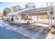 Carport next to a charming house with a snow-covered roof at 241 4Th N Ave, Taylorsville, NC 28681