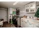 Laundry room with washer, dryer, and cabinets at 241 4Th N Ave, Taylorsville, NC 28681