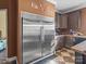 Modern kitchen with stainless steel double door refrigerator at 4334 Cannery Rd, Lancaster, SC 29720