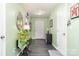 Light and airy entryway with wood-look floors at 1116 Silvertrace Dr, Salisbury, NC 28144