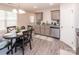 Modern kitchen with stainless steel appliances and granite countertops at 267 Elm Nw Ave, Concord, NC 28025