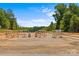 Road closed due to construction with barricades in place at 5621 Mount Olive Church Rd, Charlotte, NC 28278