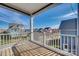 Relaxing screened porch with neighborhood views at 9528 Gladden Hill Ln, Pineville, NC 28134