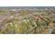 Wide aerial view of suburban area at 10800 Honey Bee Cir, Charlotte, NC 28226