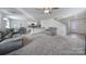 Open concept living room with kitchen and dining views at 654 Lancelot Dr, Richburg, SC 29729