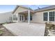 Spacious patio with checkered tile and access from house at 15331 Legend Oaks Ct, Fort Mill, SC 29707