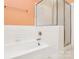 Bathroom features a shower, tub, and updated tile at 2945 Parks Lafferty Rd, Concord, NC 28025
