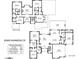 2-story home floor plan, 5 bedrooms, bonus room, office, 2-car garage, pool storage at 20400 Rainbow Cir, Cornelius, NC 28031