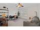 Spacious home office with built-in shelving at 10113 Allison Taylor Ct, Cornelius, NC 28031