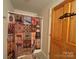 Bathroom with shower and cabin-themed curtain at 369 Pinecrest Cir, Troy, NC 27371