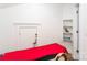Finished basement with a massage table and built-in shelving at 5164 Green Rd, Stanley, NC 28164