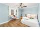 Bright bedroom with wood floors, bay window, and plenty of natural light at 5164 Green Rd, Stanley, NC 28164