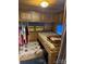 Bunk bed in a charming wood paneled room at 101 Lake View Dr, Mount Gilead, NC 27306