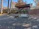 Backyard with covered seating area at 101 Lake View Dr, Mount Gilead, NC 27306