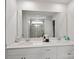 Elegant bathroom with double sinks and large mirror at 298 Kennerly Center Dr, Mooresville, NC 28115