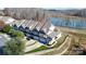 Luxury townhome community with lake views at 4146 La Crema Dr, Charlotte, NC 28214