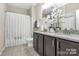 Double vanity bathroom with a shower/tub combo at 4146 La Crema Dr, Charlotte, NC 28214