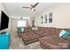 Large Gathering room with sectional sofa and plenty of space for relaxation at 4146 La Crema Dr, Charlotte, NC 28214