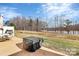 Relaxing patio overlooking a serene lake at 4146 La Crema Dr, Charlotte, NC 28214