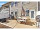 Cozy patio with table, chairs, and grill at 4146 La Crema Dr, Charlotte, NC 28214