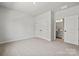 Bright bedroom with double door closet and en-suite bathroom at 711 Hoke Ln, Davidson, NC 28036
