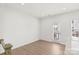 Dining area with door leading to patio at 1725 Aspire St, Charlotte, NC 28262