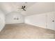Large bedroom with vaulted ceiling and neutral decor at 8823 Dartmoor Pl, Mint Hill, NC 28227