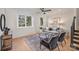 Spacious living room featuring hardwood floors, stylish furniture, and ample natural light at 2019 Thurmond Pl # 13, Charlotte, NC 28205