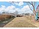 Large backyard with a storage shed and wooden fence at 212 Tournament Sw Dr, Concord, NC 28025