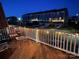 Relaxing balcony with string lights overlooking the community at 2133 Tupelo Grove Ln, Gastonia, NC 28054