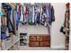 Walk-in closet with hanging storage, shelves, and drawers at 3532 Tully Ave, Kannapolis, NC 28081