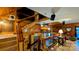 Open staircase with wooden railings leading to upper level at 633 Weston Acres Rd, Fort Lawn, SC 29714