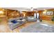 Relaxing living room with hardwood floors, comfy sofas, and a Christmas tree at 633 Weston Acres Rd, Fort Lawn, SC 29714